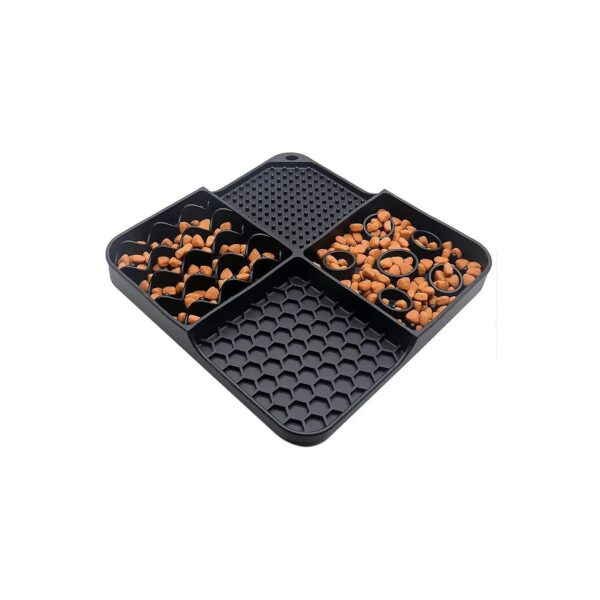 1 '' x1 '' x86 '' Slow Feeder Dog Bowl with Lick Mat Essentials