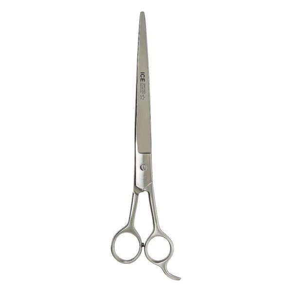 10 Inch Stainless Steel Straight Edge Barber Scissor with Ice Tempered Blade