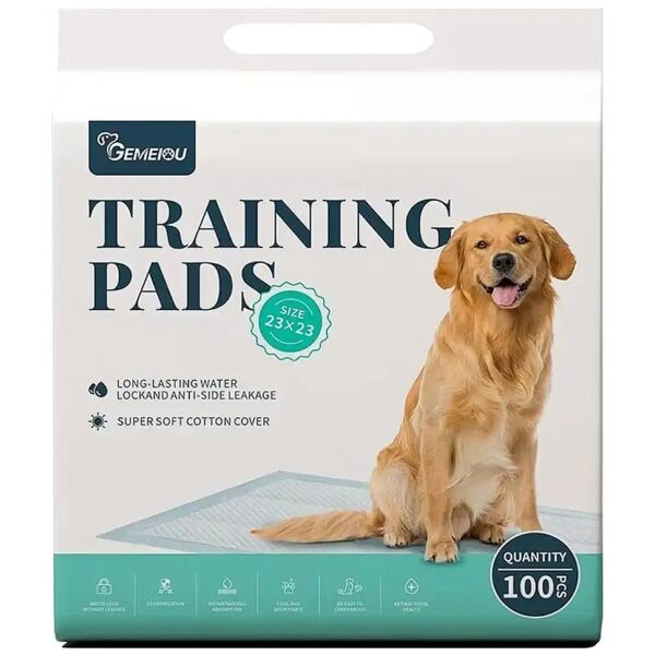 100 Count Large Pee Pads for Dogs with Fast Absorbency