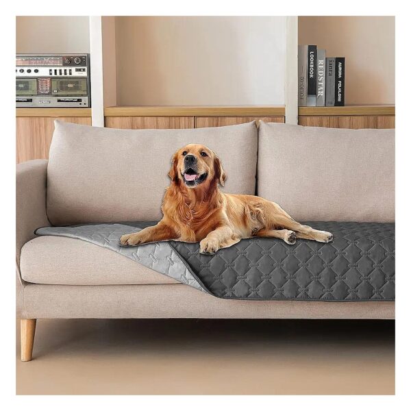 100% Waterproof and Reversible Pet Sofa Protector for Dogs and Cats, 30x70 Inch