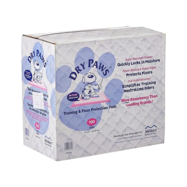 100-Count Pink Pet Training and Protection Pads for Pet Owners