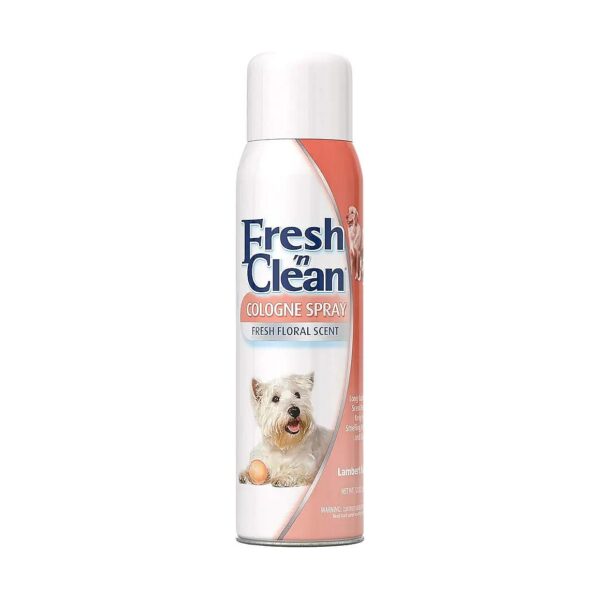 12 Oz Fresh 'n Clean Cologne Spray for Dogs with Long Lasting Floral Scent