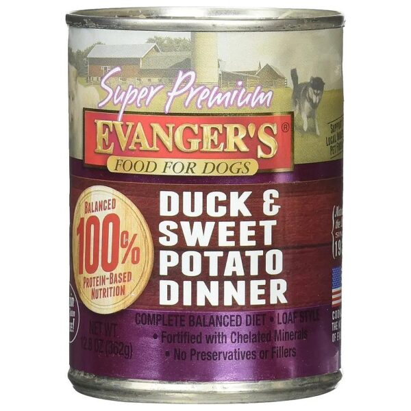 12/2 oz Duck and Sweet Potato Dinner for Adult Dogs