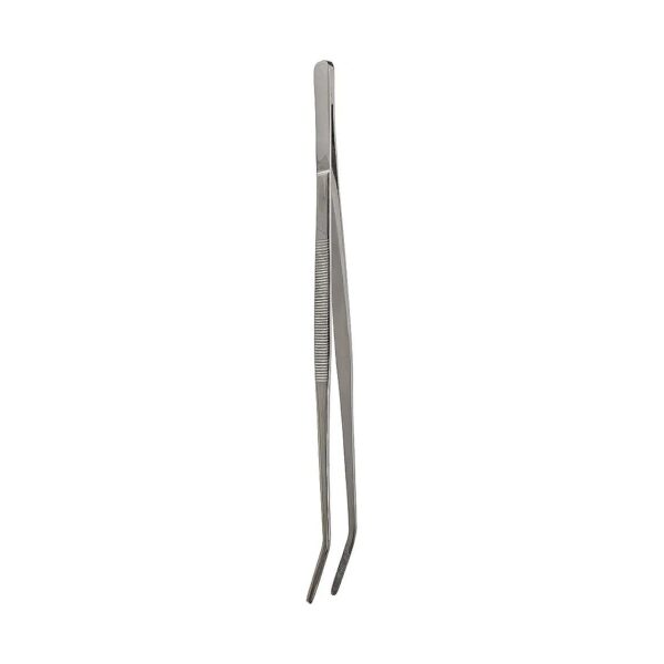 12-Inch Stainless Steel Tweezers for Safe and Precise Animal Feeding