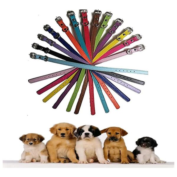 14 Colors Puppy Whelping Collars for Small Large Cats Dogs