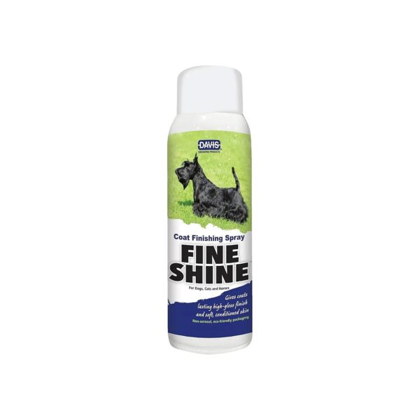 14 Fl Oz Horse Coat Finishing Spray with Jojoba Oil and No Grease