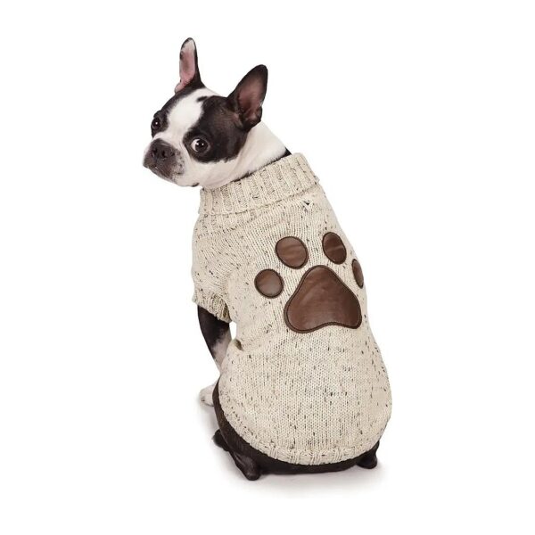 14 Inch Chest Small to Medium Breed Dog Sweater for Everyday Wear