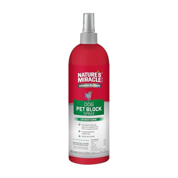 16 Fl Oz Dog Repellent Spray for Large Areas