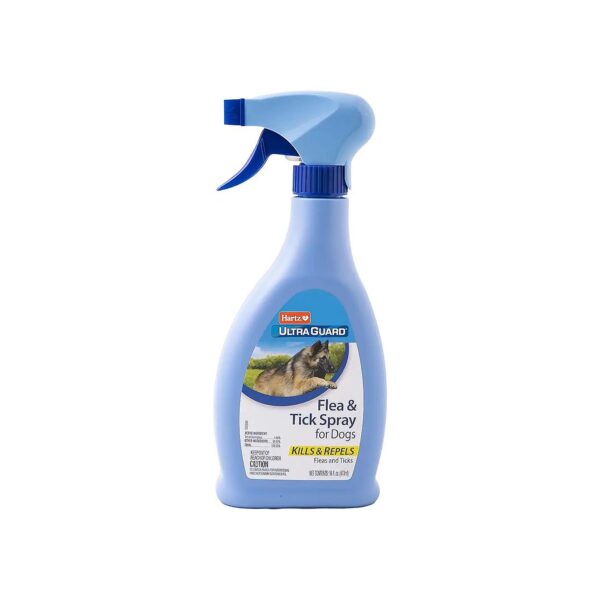 16 Ounce Spray Kills and Repels Fleas and Ticks on Dogs