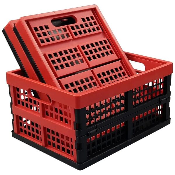 16 Quart Small Folding Crate for Perfect Storage Solution