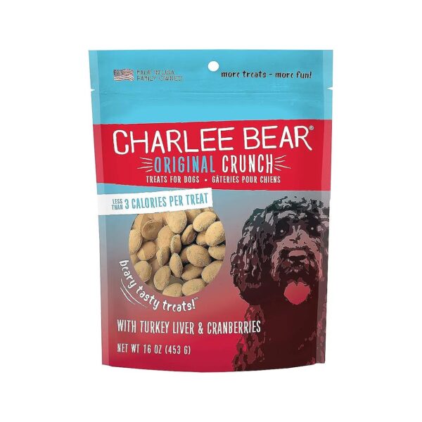 16 oz Turkey Liver and Cranberry Treats for Dogs of All Ages