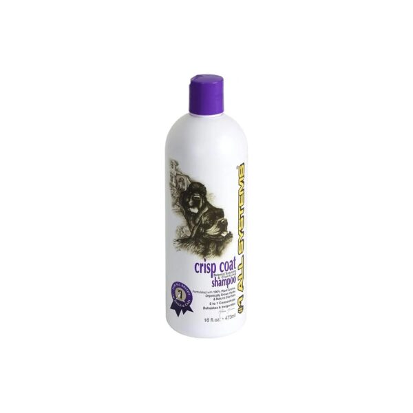 16oz Crisp Coat Shampoo for Dogs with Texturizing De-Toxifying Ingredients