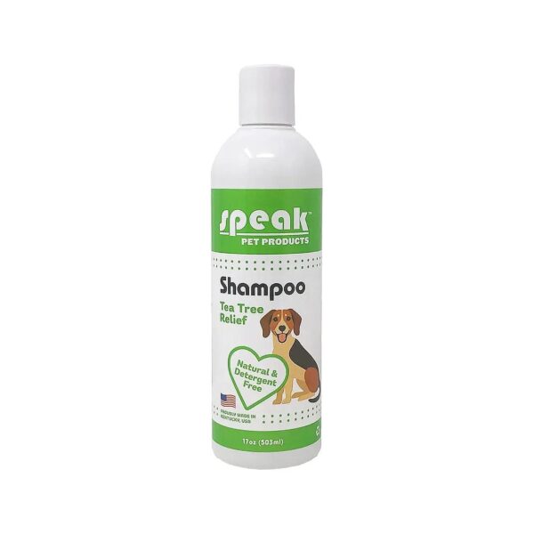 17oz Tea Tree Relief Shampoo for Conditioning, Soothing, and Itchiness Relief in Dogs