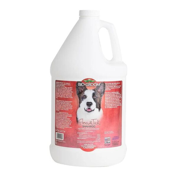 1-Gallon Flea and Tick Prevention Shampoo for Dogs and Cats - Cruelty-Free and USA-Made