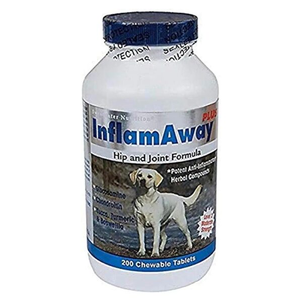 200 Count Soft Gels of Natural Dog Joint Supplement with Glucosamine