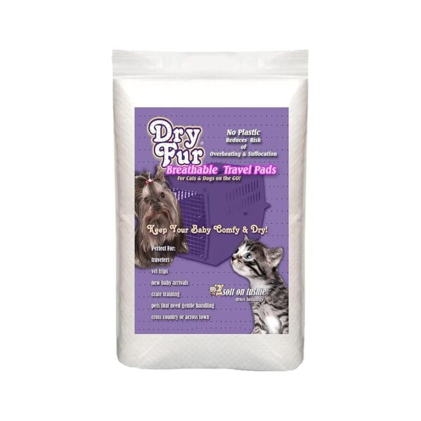 22" x 33" Super Absorbent Pet Travel Pads 2 Pack with Drying Technology