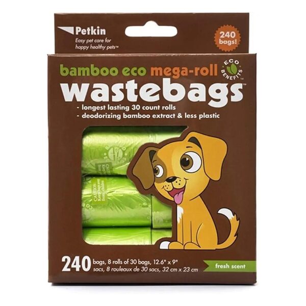 240 Count Bamboo Waste Bags for Efficient Waste Disposal and Management