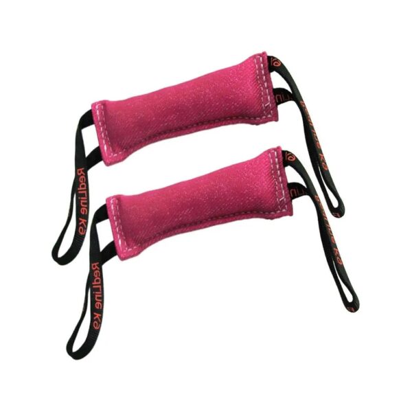 2-Pack French Linen Tug Toys with Handles for Large Breed Dogs