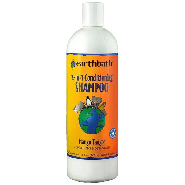 2-in-1 Conditioning Shampoo for Doggy Detangling and Softening, Free of Harmful Chemicals