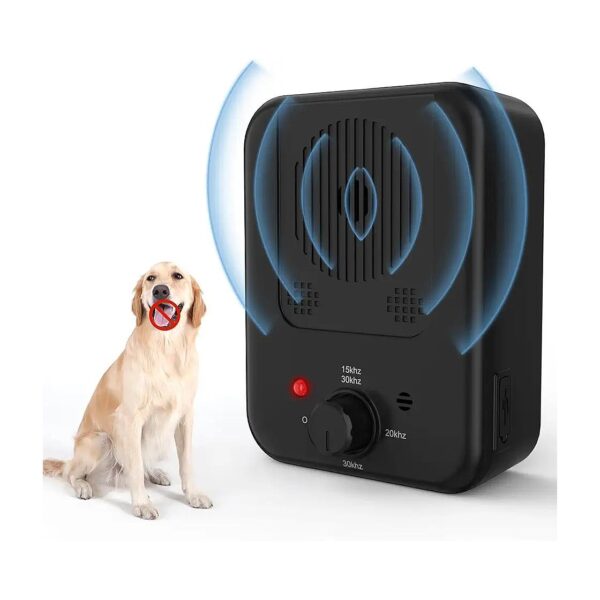 3 Frequency Level Ultrasonic Dog Barking Control Device with Adjustable Sensitivity