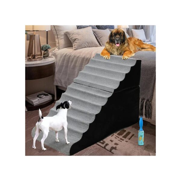 30 inches High Foam Pet Steps for Large Breeds and Older Dogs with Easy Access