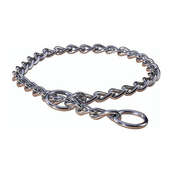 30-Inch Heavy Choke Chain Dog Collar for Correct Size