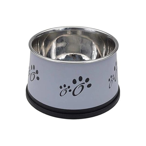 30oz Stainless Steel Dog Food and Water Bowls for Large and Medium Breeds