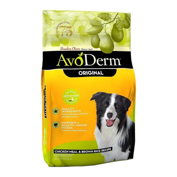 30-pound Bag of All-natural Wheat-free, Corn-free Dry Dog Food for Skin & Coat