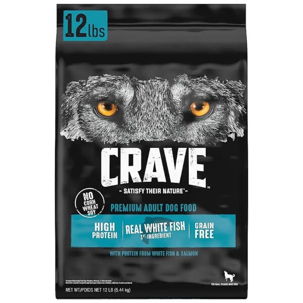 34% High Protein Grain Free Dry Dog Food for Lean and Mean Dogs