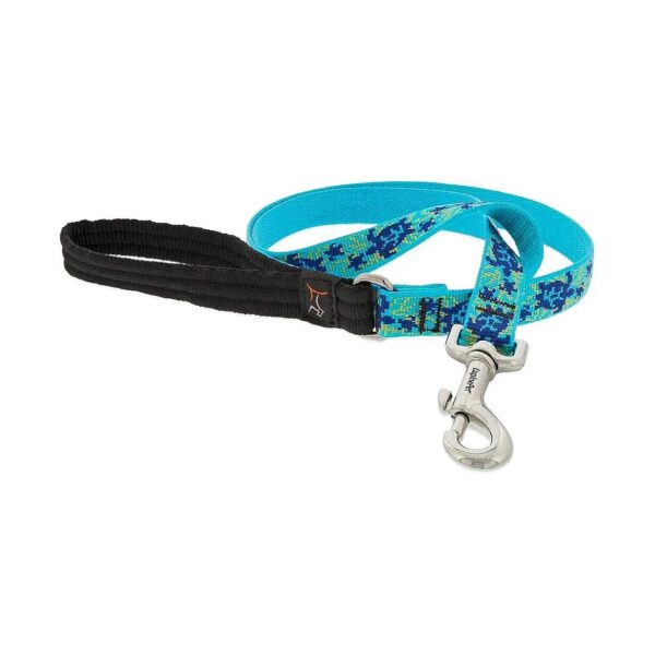 3/4-Inch Wide 6-Foot Dog Leash with Padded Handle and Swivel Snap