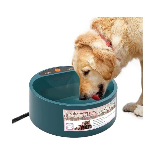 35W Heated Water Bowl for Outdoor Feral Animals and Stray Cats