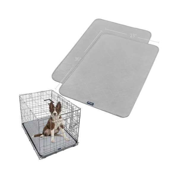 36 X 23 Inch Durable Soft Quilted Dog Crate Training Pads for Small Medium Large Dogs