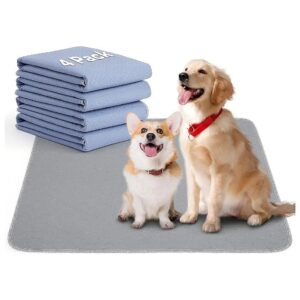 36x38 Inch Reusable Pet Training Pads for Dogs Cats Bunnies and Seniors