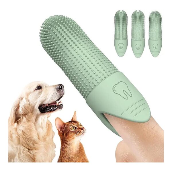 3-Pack Dog Toothbrush Kit for Cost-Effective Dental Care