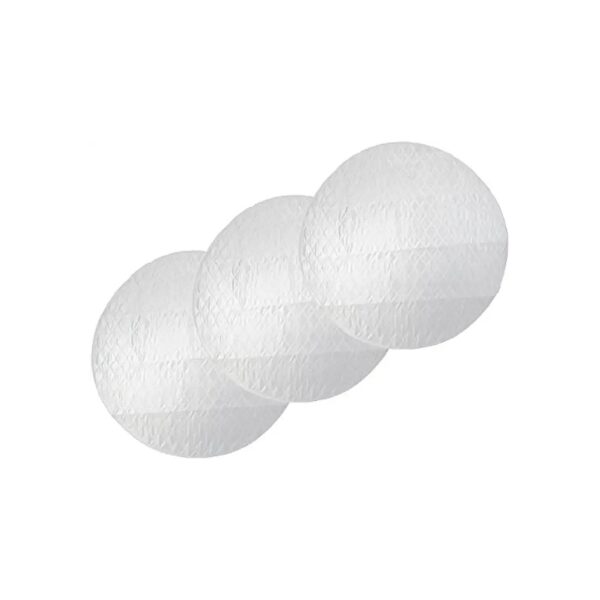 3-Pack of Quilted Round Pee Pads for Dogs Up to 49 inch Diameter