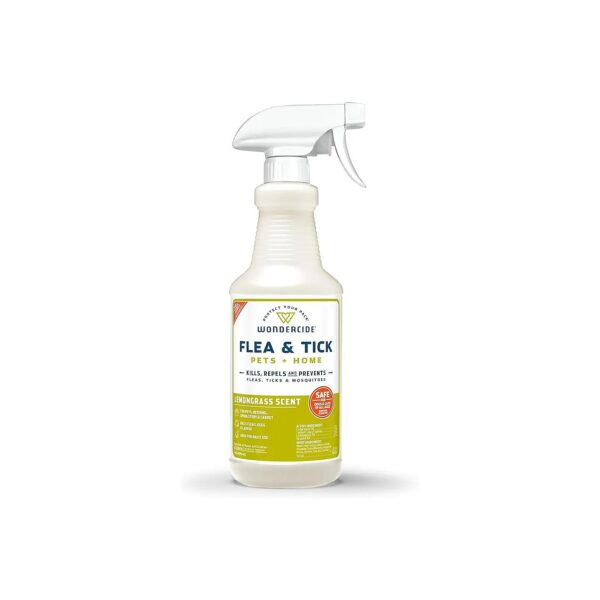 3-in-1 Natural Flea, Tick, and Mosquito Spray for Pet and Home Use