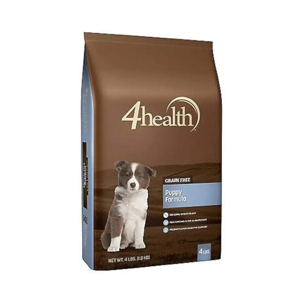 4 Lb Bag of Premium Chicken Formula Puppy Food