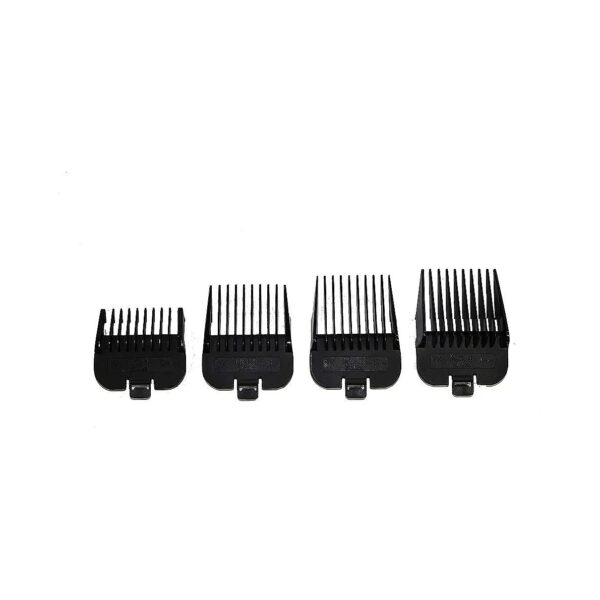 4 Piece Animal Comb Set with Stainless Steel Blades