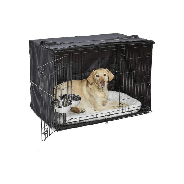 42-Inch Dog Crate Starter Kit for Large Breeds 71-90 Pounds