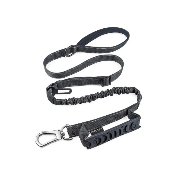 4-6FT Heavy Duty Dog Leash with Zero Shock Bungee Technology for Large Dogs