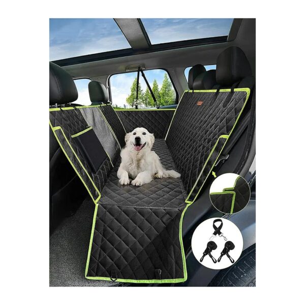 4-in-1 Dog Car Seat Cover Waterproof Scratch-Proof Hammock for Vehicles