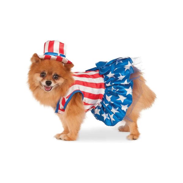 4th of July Dogwear, Rubies' Patriotic Pooch Girl Stars and Stripes Dress