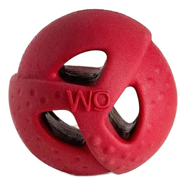 5 Inch Cranberry Ball Durable All Breed Dog Fetch Toy Made in USA Structure