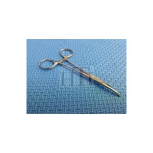 5 Inch Curved Stainless Steel Hemostat Locking Forceps for Pet Hair