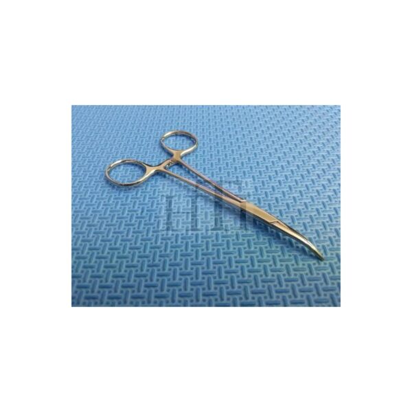 5 Inch Curved Stainless Steel Hemostat Locking Forceps for Pet Hair