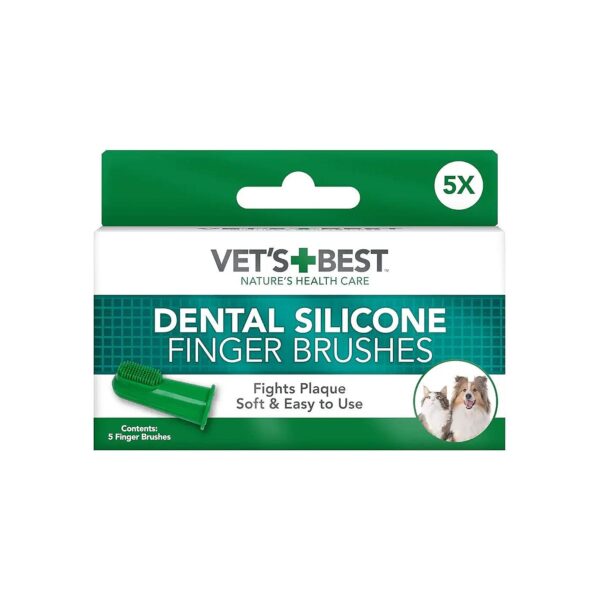 5 Pack Toothbrushes for Effective Oral Hygiene and Fresh Breath in Dogs and Cats