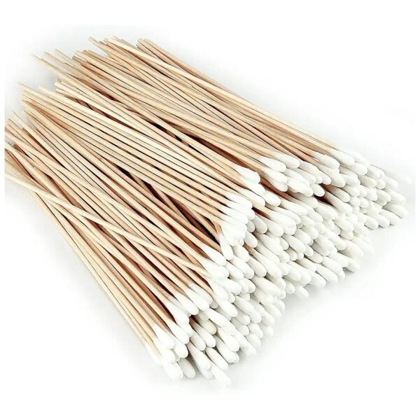 500PCS Soft Cotton Ear Swabs for Gentle Gynecological and Wound Care