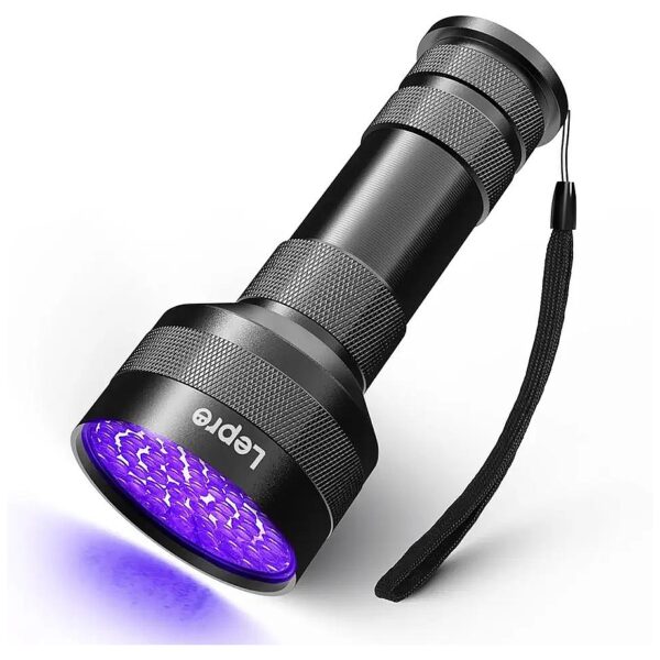 51 LEDs UV Light Flashlight for Invisible Stain Detection and Scorpions