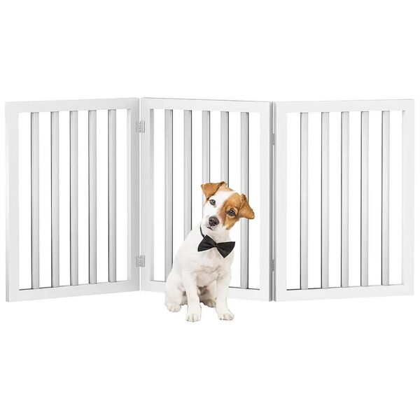 55x24-Inch Retractable Dog Gate for Stairs Doorways and Hallways