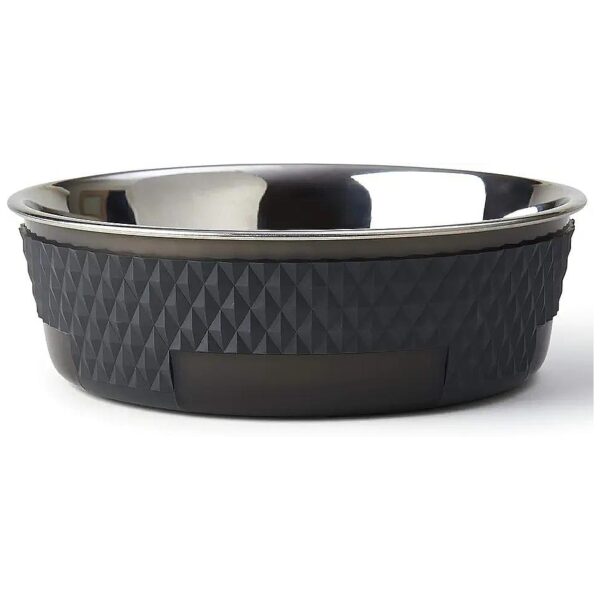 5-Cup Stainless Steel Dog Bowl for Multiple Pets and Meals